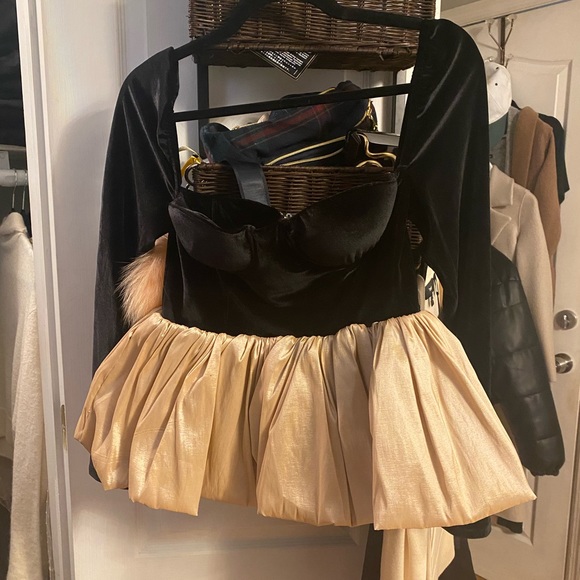 LPA Velvet Bustier Top - Picture 2 of 3